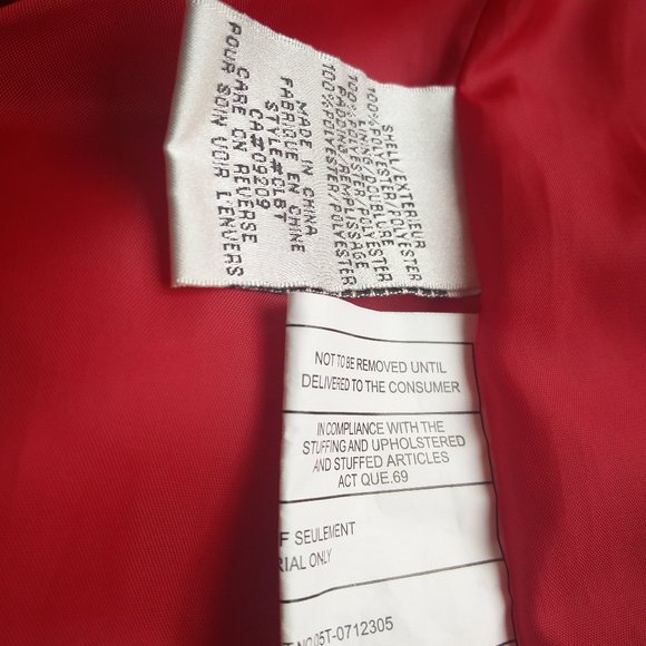 Cleo Vest Red M - Picture 5 of 7